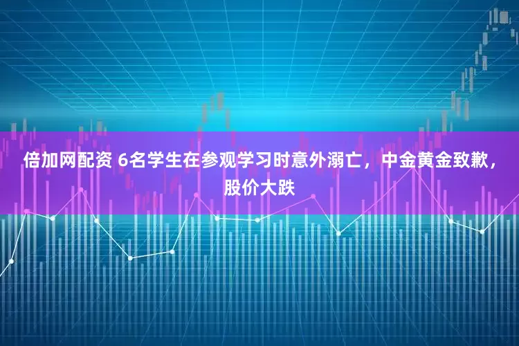 倍加网配资 6名学生在参观学习时意外溺亡，中金黄金致歉，股价大跌